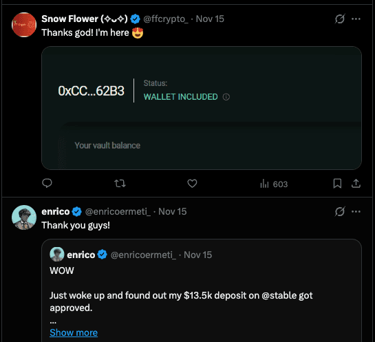 Mixed Phase 2 outcomes — some users celebrating inclusion while others report sybil false positives, KYC failures, and wasted gas fees